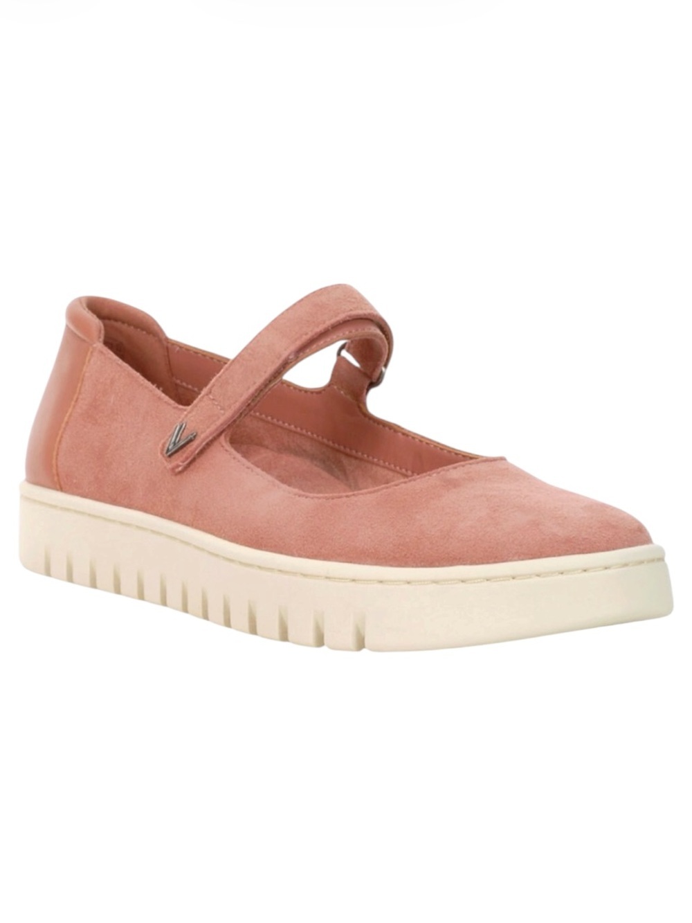 Vionic Uptown Mary Jane Cinder Rose Flats Size 9 NEW